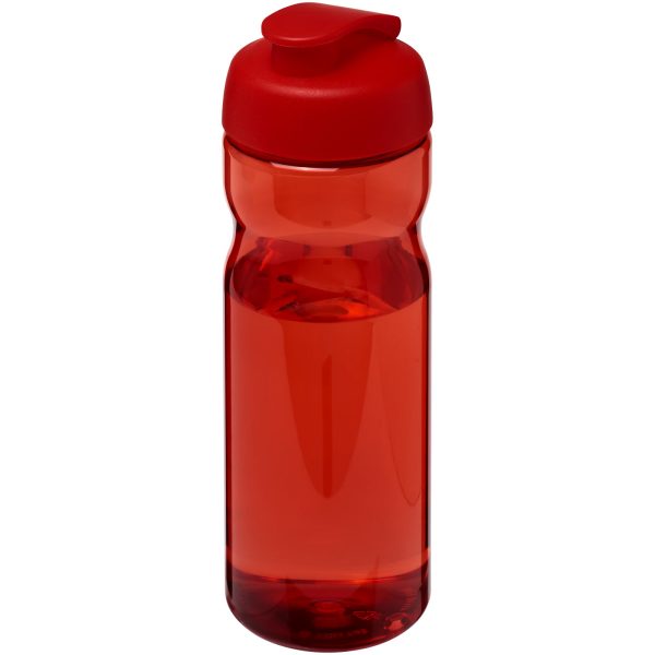 Bidon H2O Eco o pojemności 650 ml z wieczkiem zaciskowym P072593C czerwony