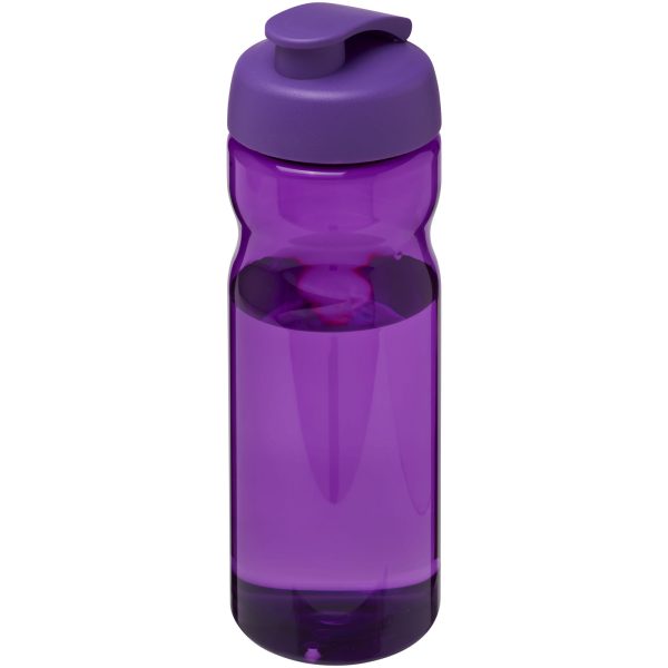 Bidon H2O Eco o pojemności 650 ml z wieczkiem zaciskowym P072593C fioletowy