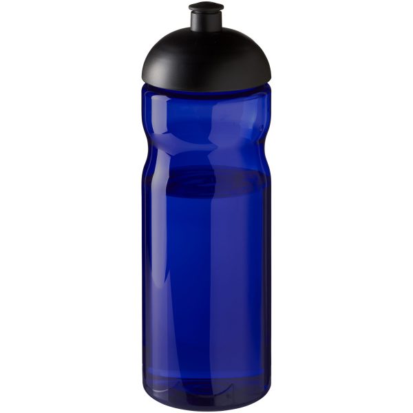 Bidon H2O Eco o pojemności 650 ml z wypukłym wieczkiem P072617C niebieski / czarny