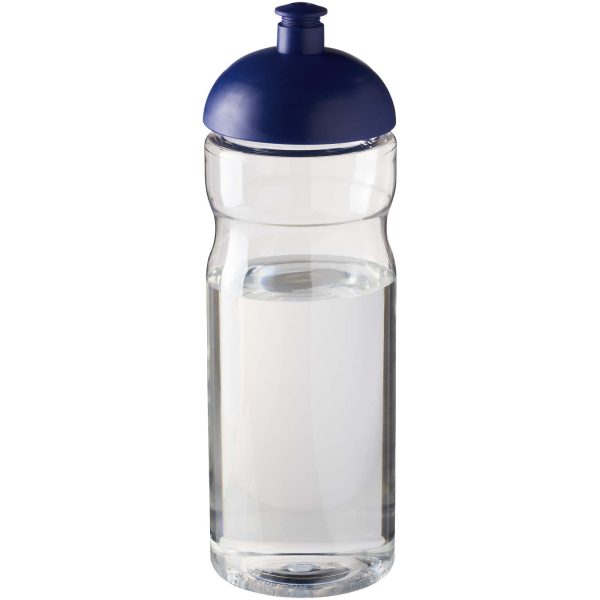 Bidon H2O Eco o pojemności 650 ml z wypukłym wieczkiem P072617C przezroczysty / niebieski