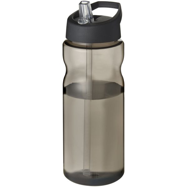 Bidon H2O Eco o pojemności 650 ml z wieczkiem z dzióbkiem P072638C charcoal / czarny