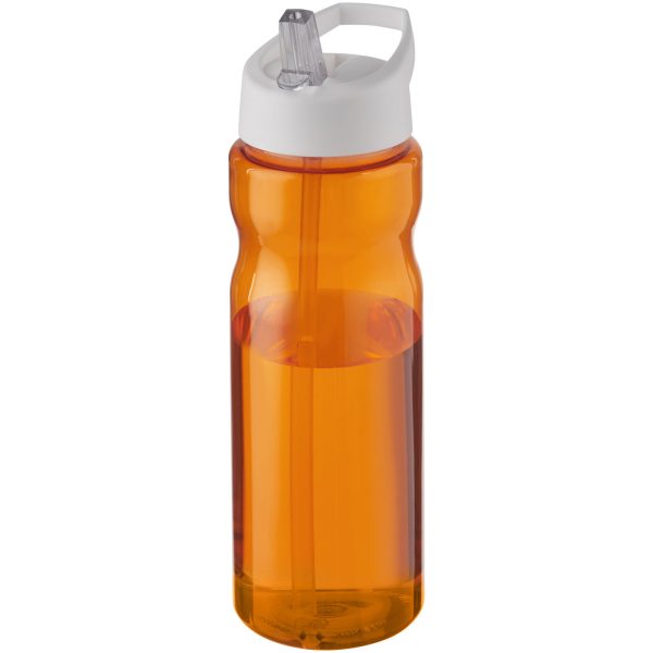 Bidon H2O Eco o pojemności 650 ml z wieczkiem z dzióbkiem P072638C pomarańczowy / biały