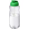 H2O Active® Big Base bidon z wieczkiem zaciskowym o pojemności 1 litra P076960C zielony