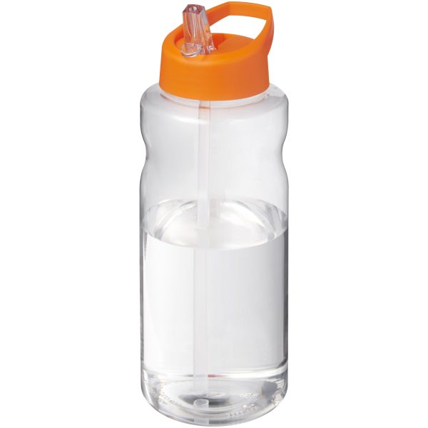 H2O Active® Big Base bidon z dzióbkiem o pojemności 1 litra P076968C pomarańczowy