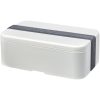 MIYO Renew jednoczęściowy lunchbox P077257C kość słoniowa / szary