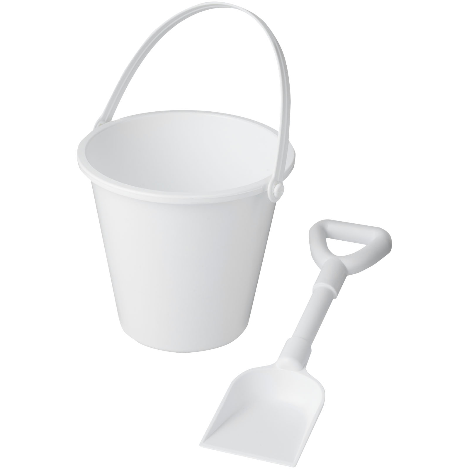 Wiaderko z łopatką Tides z plastiku z recyklingu P074225C PFC-210241-W