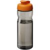 Bidon H2O Active® Base Tritan™ o pojemności 650 ml z klapką P074878C ciemnografitowy / pomarańczowy