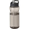 Bidon H2O Active® Base Tritan™ o pojemności 650 ml z dzióbkiem P074897C ciemnografitowy / czarny