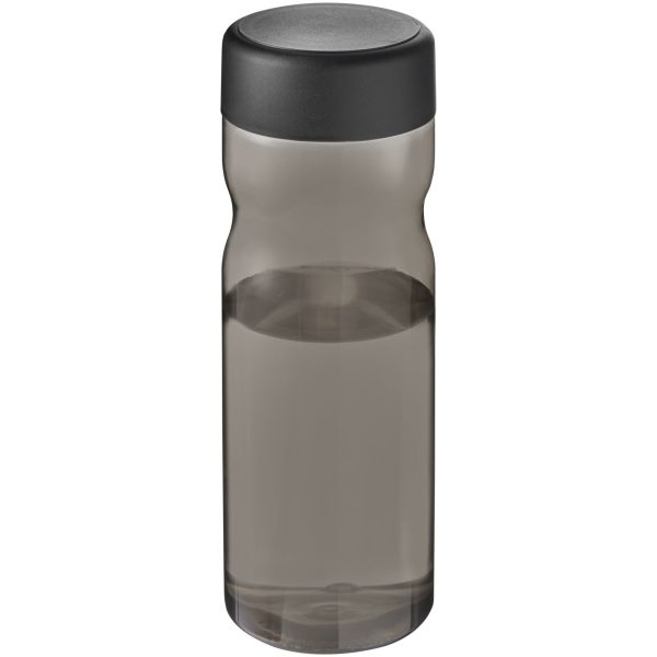 Bidon H2O Active® Base Tritan™ o pojemności 650 ml z zakrętką P074911C ciemnografitowy / czarny