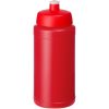 Baseline 500 ml butelka sportowa z recyklingu P074251C czerwony