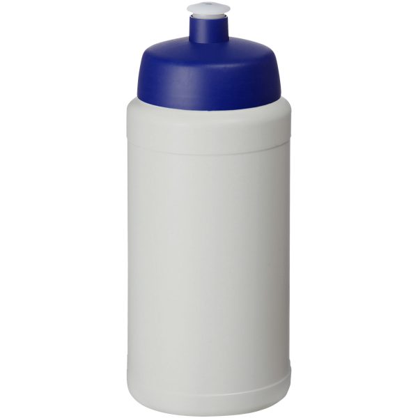 Baseline 500 ml butelka sportowa z recyklingu P074251C piasek pustyni / niebieski