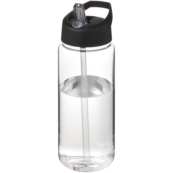Bidon H2O Active® Octave Tritan™ o pojemności 600 ml z dzióbkiem P074947C przezroczysty bezbarwny / czarny