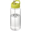 Bidon H2O Active® Octave Tritan™ o pojemności 600 ml z dzióbkiem P074947C przezroczysty bezbarwny / limonka