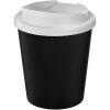 Kubek Americano® Espresso Eco z recyklingu o pojemności 250 ml z pokrywą odporną na zalanie P075211C czarny / biały