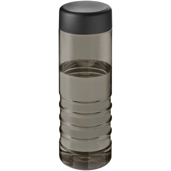 H2O Active® Eco Treble 750 ml screw cap water bottle P075852C ciemnografitowy / czarny