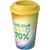 Brite-Americano® Eco izolowany kubek o pojemności 350 ml P076618C żółty