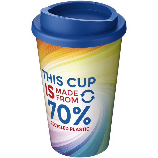 Brite-Americano® Eco izolowany kubek o pojemności 350 ml P076618C średnioniebieski