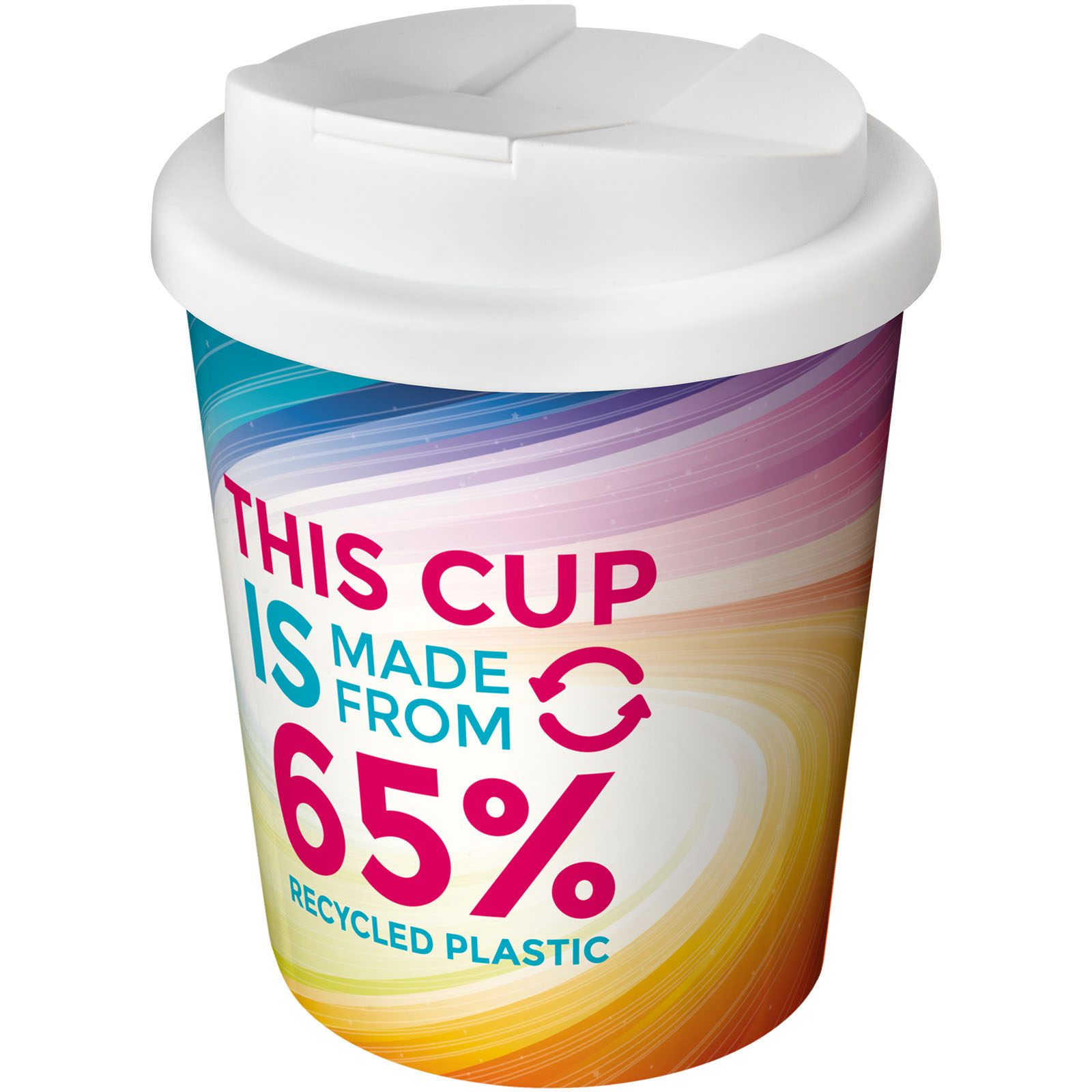 Brite-Americano® Eco szczelny izolowany kubek o pojemności 250 ml P076805C PFC-210497-W