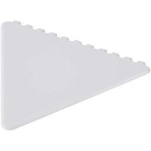 Frosty triangular recycled plastic ice scraper P120817C PFC-210498-W