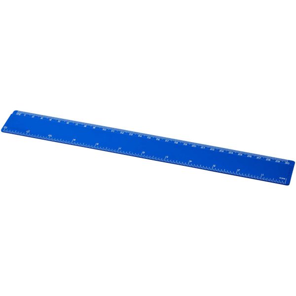Linijka Renzo o długości 30 cm wykonana z tworzywa sztucznego P069463C niebieski