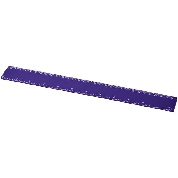 Linijka Renzo o długości 30 cm wykonana z tworzywa sztucznego P069463C fioletowy