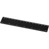 Linijka Renzo o długości 15 cm wykonana z tworzywa sztucznego P069471C czarny
