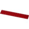 Linijka Renzo o długości 15 cm wykonana z tworzywa sztucznego P069471C czerwony