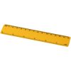 Linijka Renzo o długości 15 cm wykonana z tworzywa sztucznego P069471C żółty
