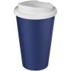 Americano® 350 ml tumbler with spill-proof lid P072745C niebieski / biały