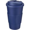 Americano® 350 ml tumbler with grip & spill-proof lid P072775C niebieski