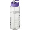 Bidon H2O Treble o pojemności 750 ml z wieczkiem z dzióbkiem P069701C przezroczysty / fioletowy