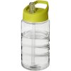 Bidon H2O Bop o pojemności 500 ml z wieczkiem z dzióbkiem P069725C przezroczysty / limonka