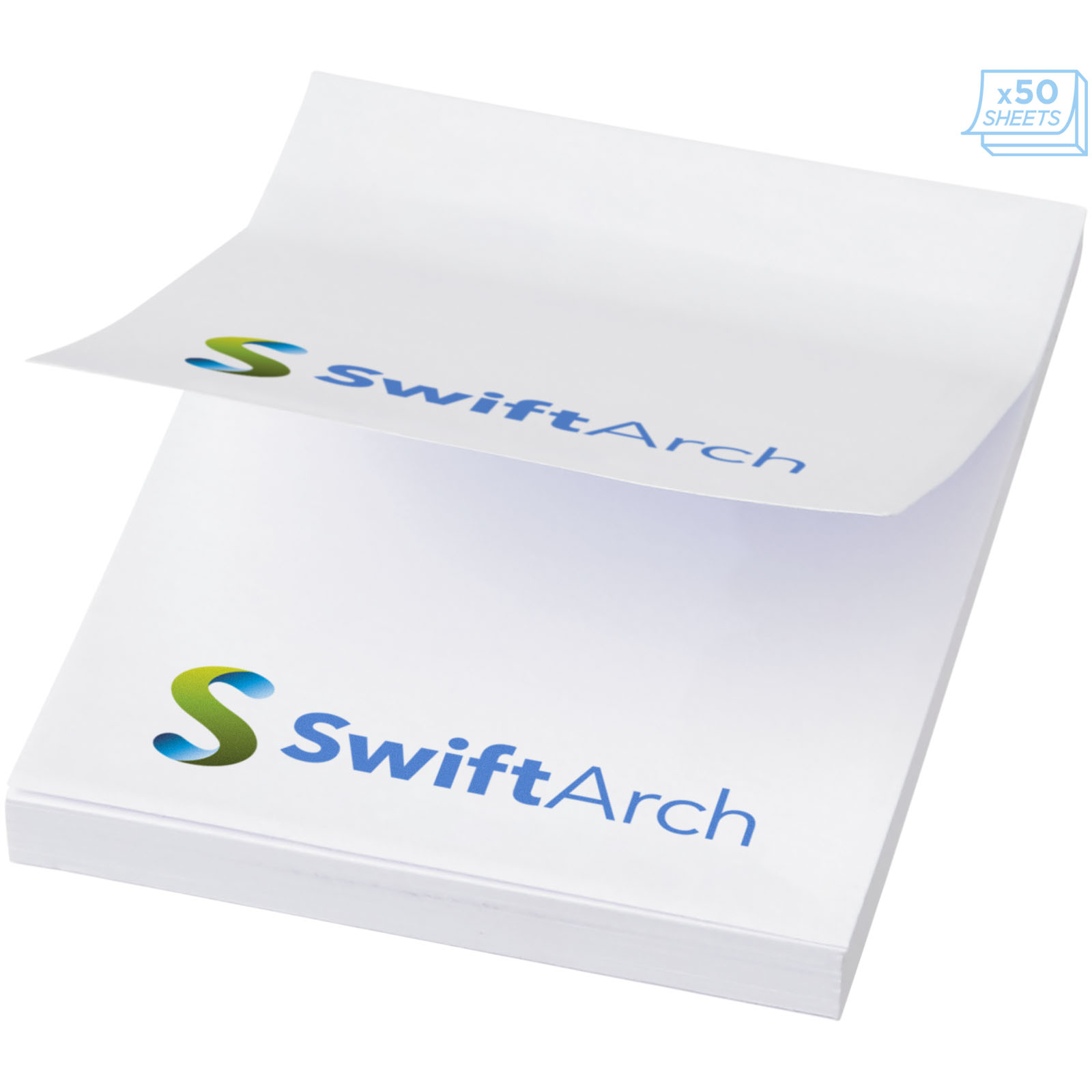 Karteczki samoprzylepne Sticky-Mate® 50x75 P069739C PFC-21092-W