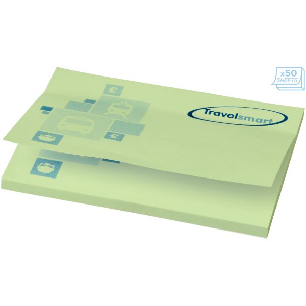Karteczki samoprzylepne Sticky-Mate® 100x75 P069769C zielony miętowy