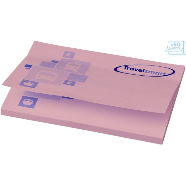Karteczki samoprzylepne Sticky-Mate® 100x75 P069769C jasnoróżowy