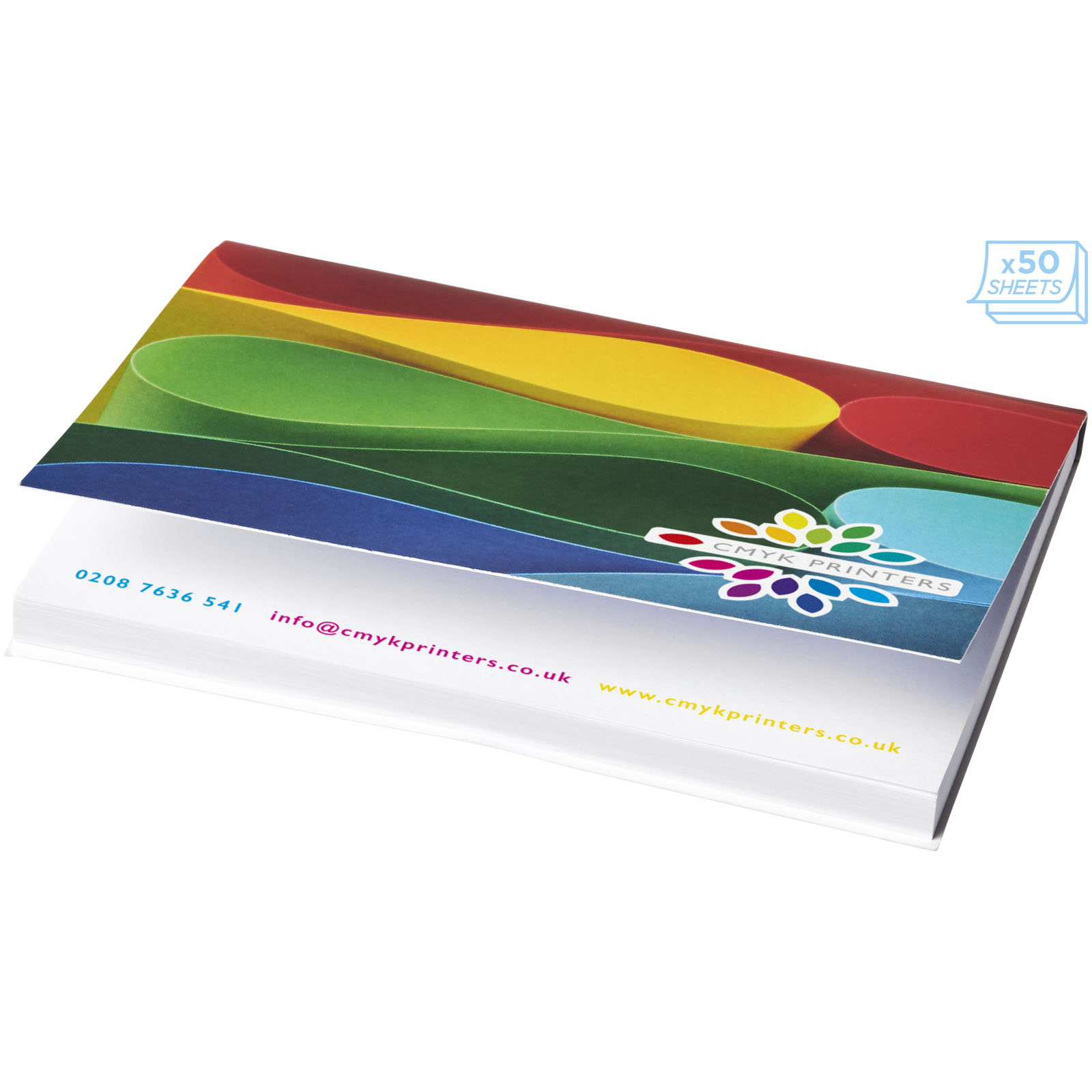 Karteczki samoprzylepne Sticky-Mate® A7 100x75mm w miękkiej okładce P069808C PFC-21099-W