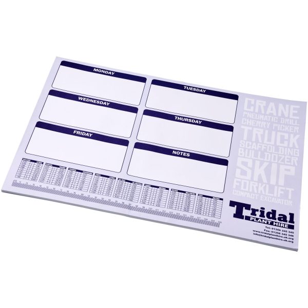 Notatnik Desk-Mate® w formacie A2 P069811C biały
