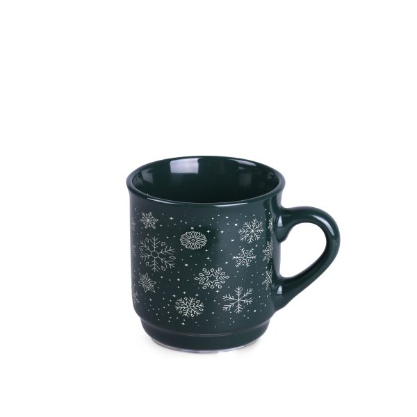 Kubek Claus 220 ml P102143M ciemnozielony