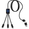 SCX.design C28 długi kabel do łądowania 5 w 1 P075804C niebieski / czarny