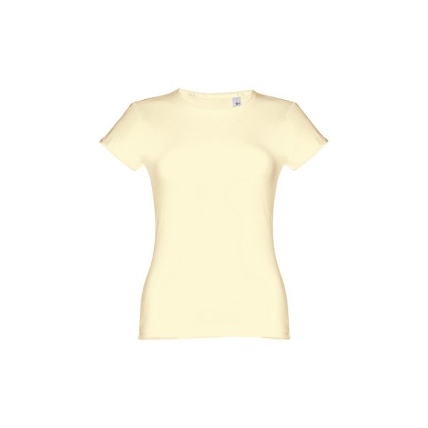 THC SOFIA 3XL. Damski t-shirt P032422S pastelowy żółty