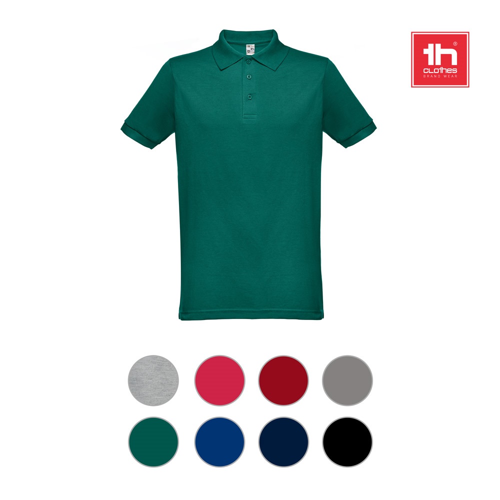 THC BERLIN 3XL. Męski polo t-shirt P046145S ST-30268-W