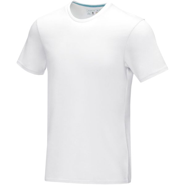 Azurite short sleeve men’s organic t-shirt P072868C biały