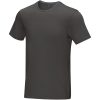 Azurite short sleeve men’s organic t-shirt P072868C szary sztormowy