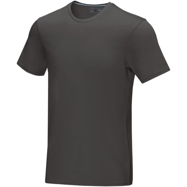 Azurite short sleeve men’s organic t-shirt P072868C szary sztormowy