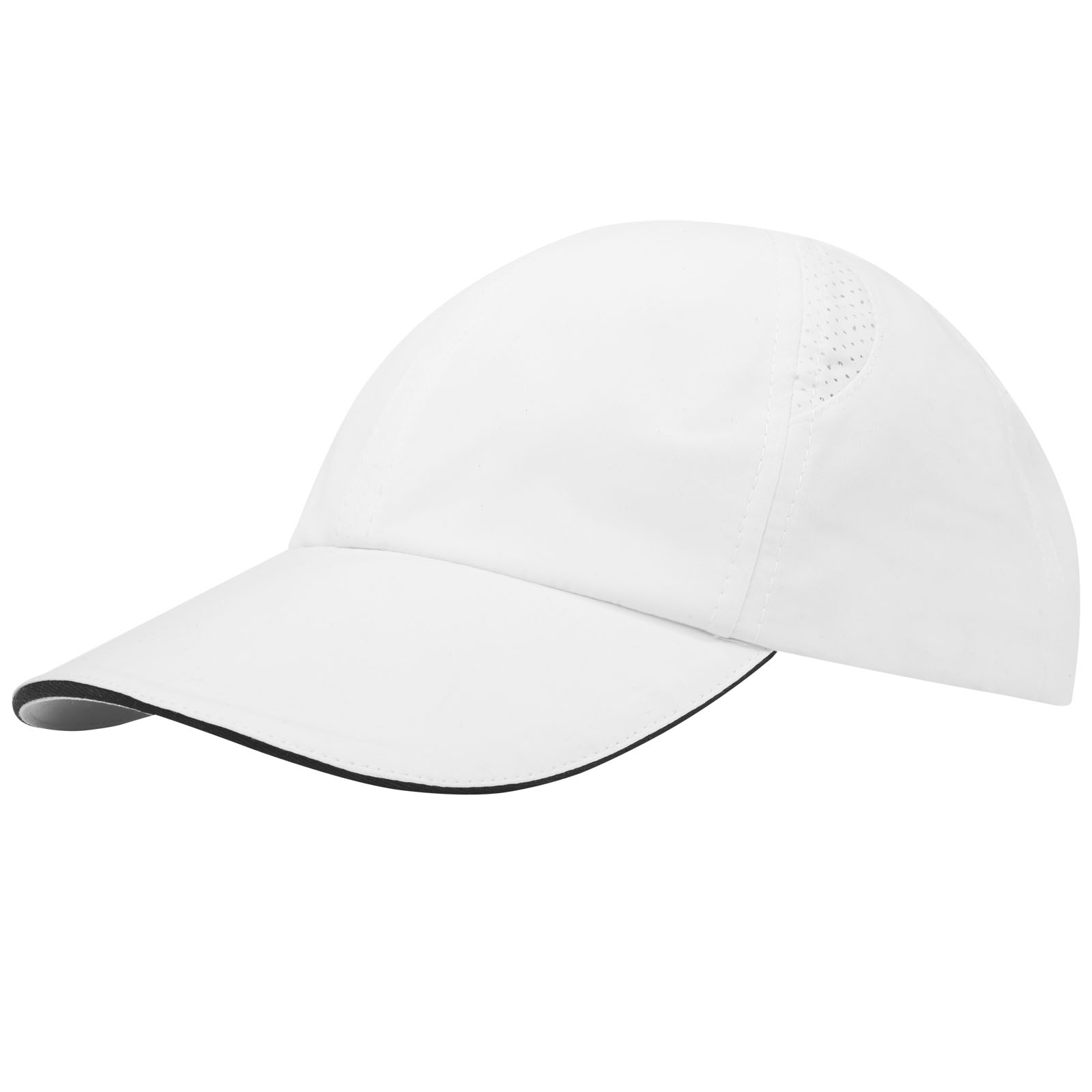 Morion dwukolorowa 6 panelowa czapka GRS z recyklingu o młodzieżowym kroju P074038C PFC-37517-W