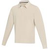 Clyde bluza polo do rugby unisex P098401C oatmeal