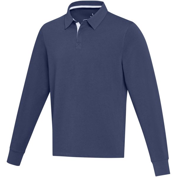 Clyde bluza polo do rugby unisex P098401C granatowy