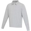 Clyde bluza polo do rugby unisex P098401C szary melanż