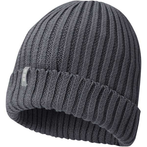 Ives organiczna czapka P074045C szary sztormowy