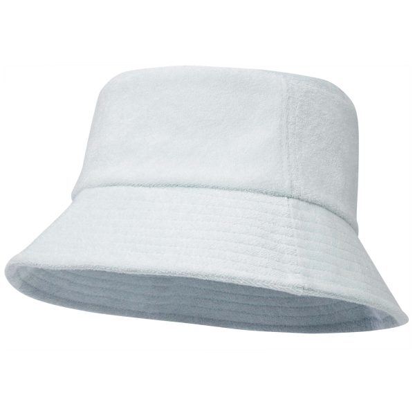 Kapelusz przeciwsłoneczny Melo z atestem GRS, z materiału frotte z recyklingu P109876C cloud blue